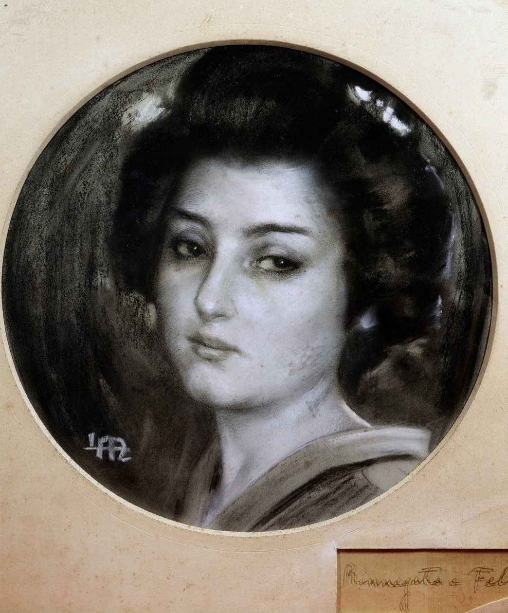 Madama Butterfly, skitse af Leopoldo Metlicovitz (1868-1944) til operaen af samme navn af Giacomo Puccini af Leopoldo Metlicovitz