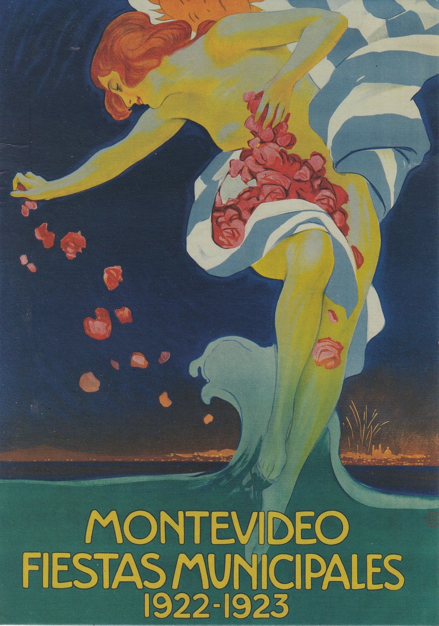 Montevideo kommunale festivaler, 1922. af Leopoldo Metlicovitz