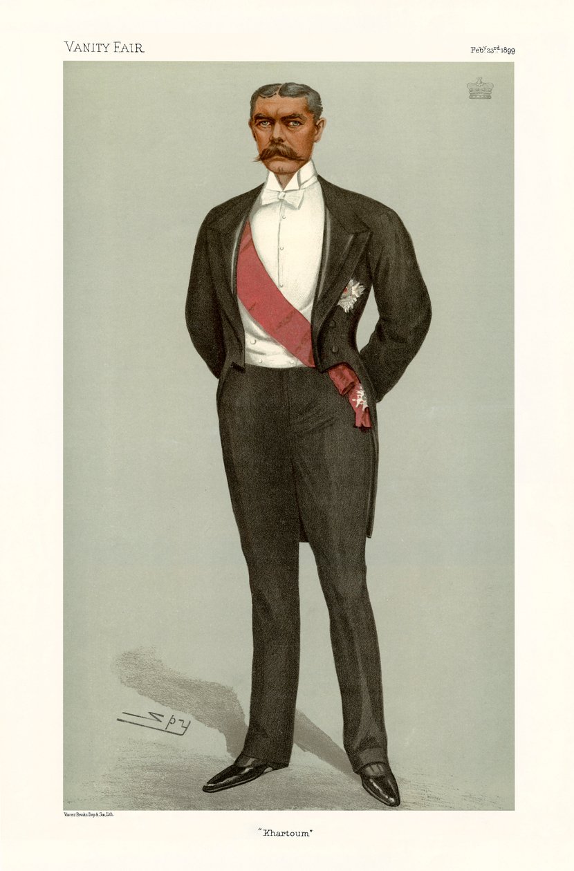 Herbert Kitchener af Leslie Matthew (1851 1922) Ward