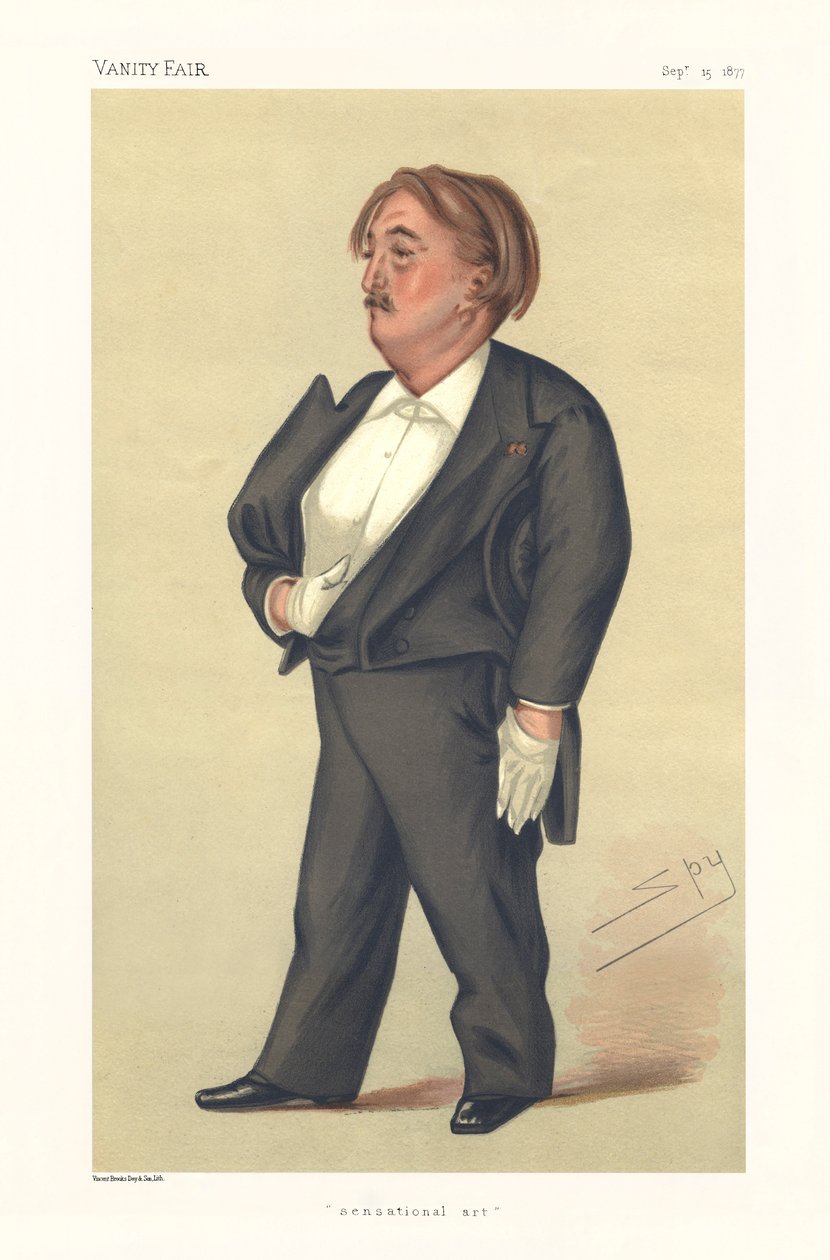 Paul Gustave Doré - portræt af Leslie Matthew (1851 1922) Ward