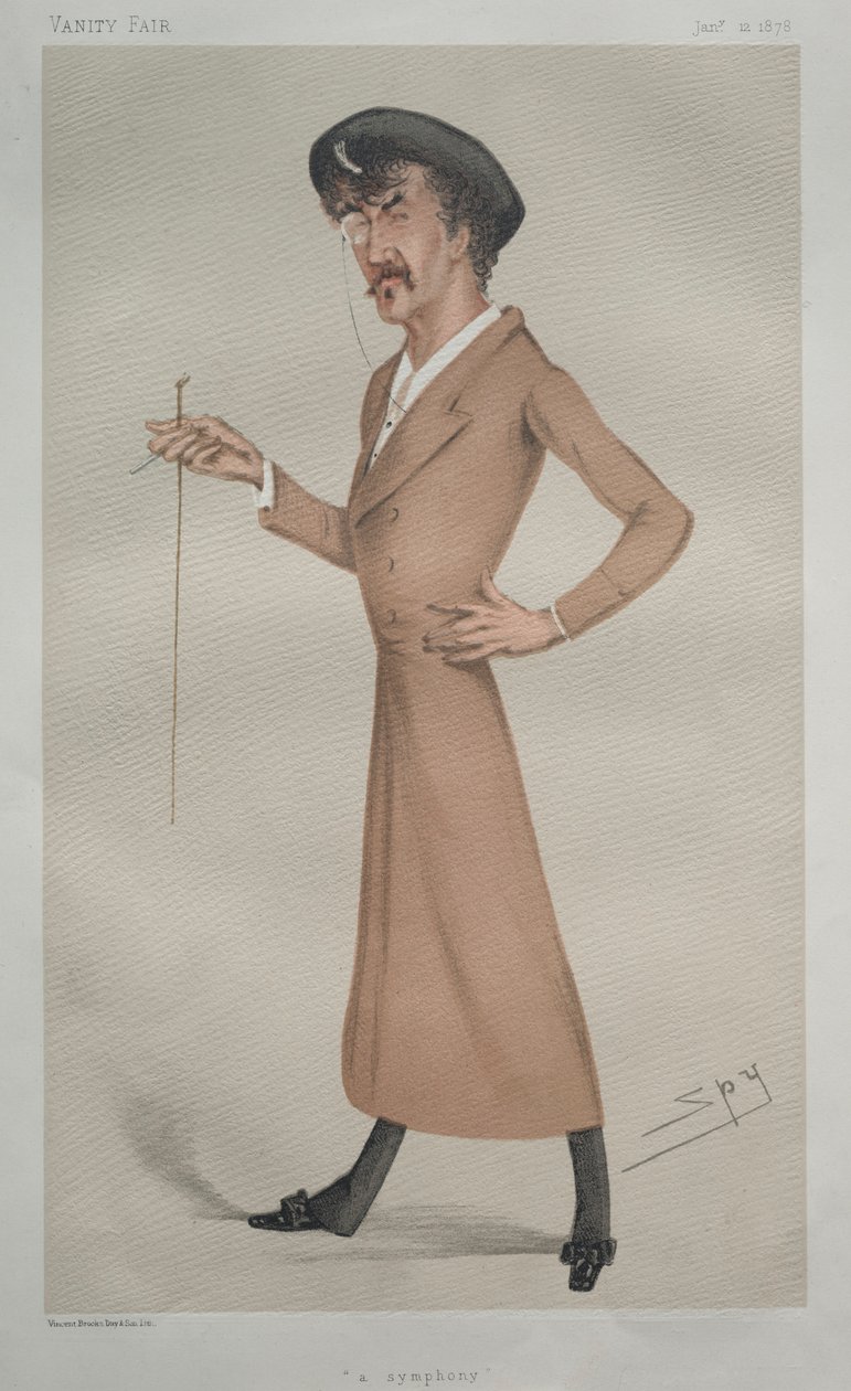 A Symphony Whistler, 1878. af Leslie Matthew