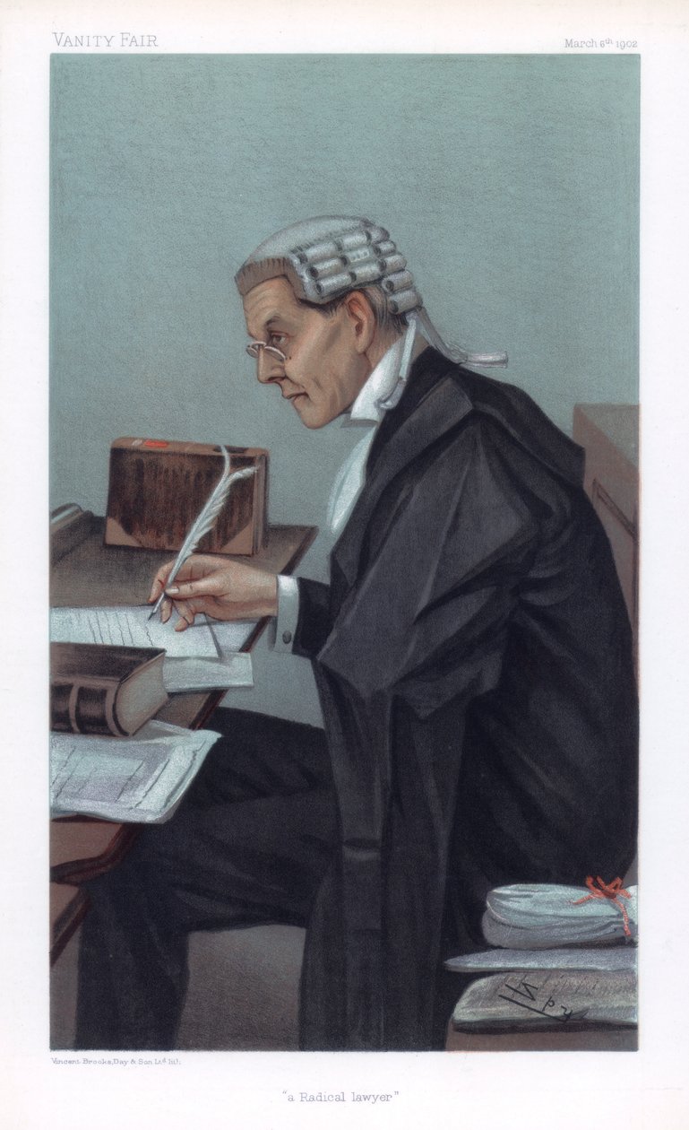En radikal advokat, 1902 af Leslie Matthew Ward