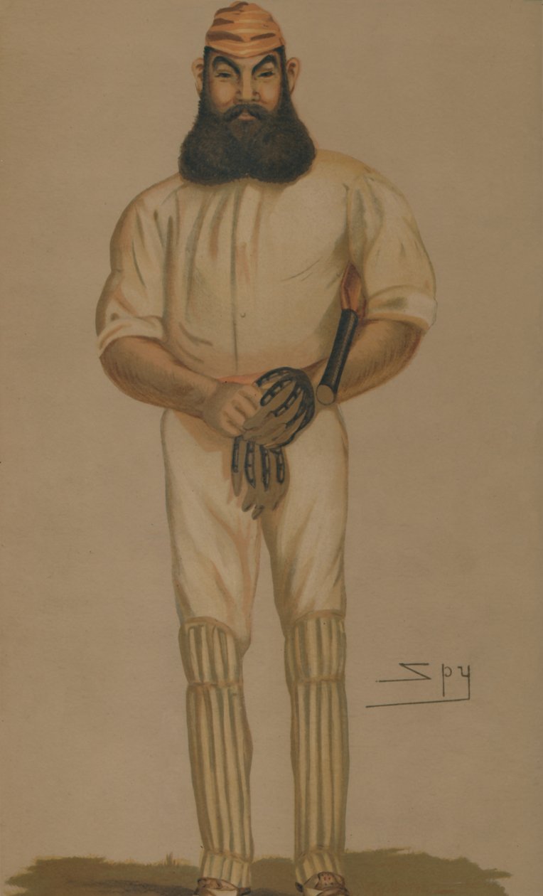 Cricket, 1877. af Leslie Matthew Ward