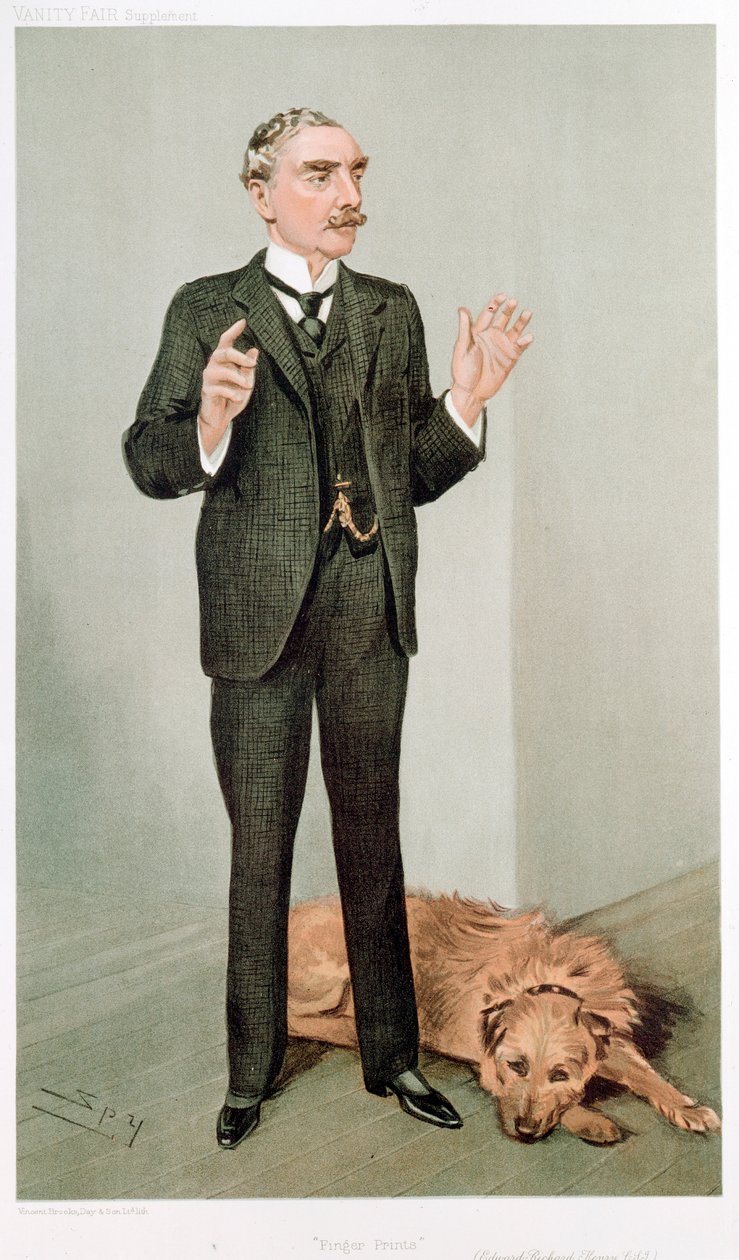 Edward Richard Henry, britisk opfinder af fingeraftryk, 1905 af Leslie Matthew Ward