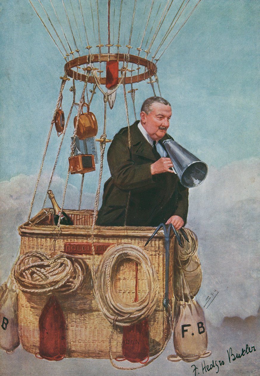 Frank Hedges Butler, illustration fra Vanity Fair, 11. december 1907 af Leslie Matthew Ward