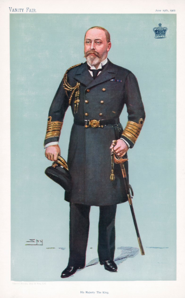 Hans Majestæt Kongen, 1902 af Leslie Matthew Ward