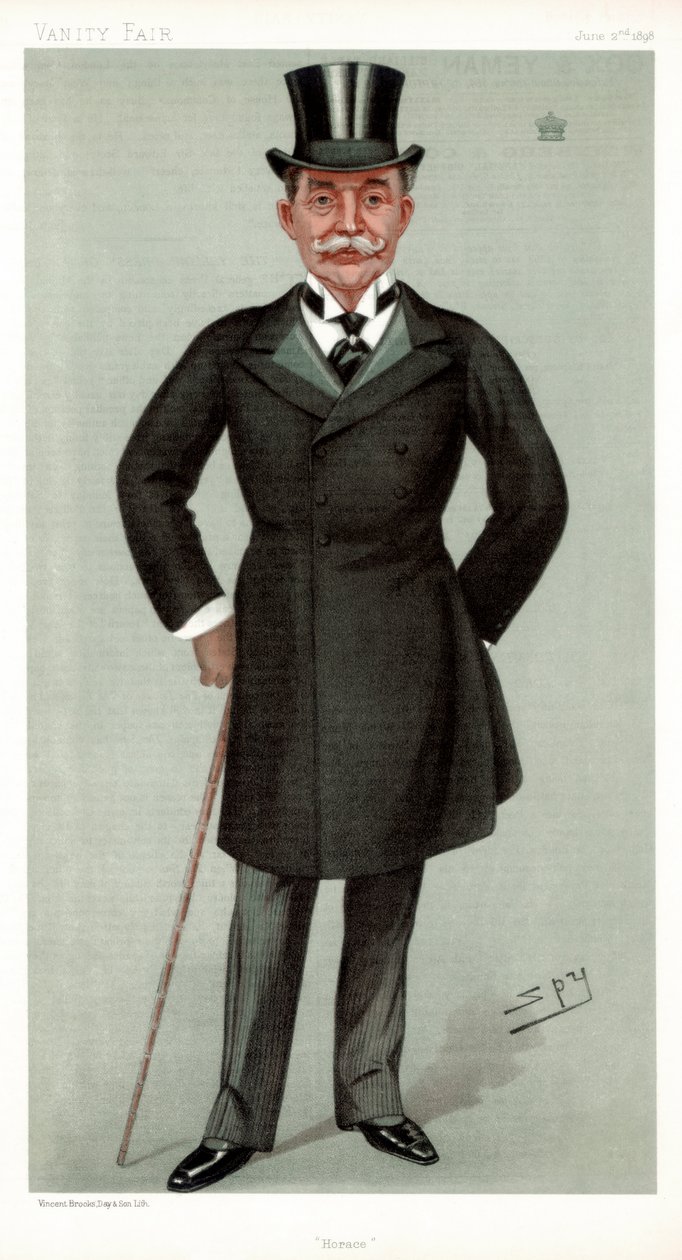 Horace, Lord Farquhar, britisk finansmand og politiker, 1898. af Leslie Matthew Ward