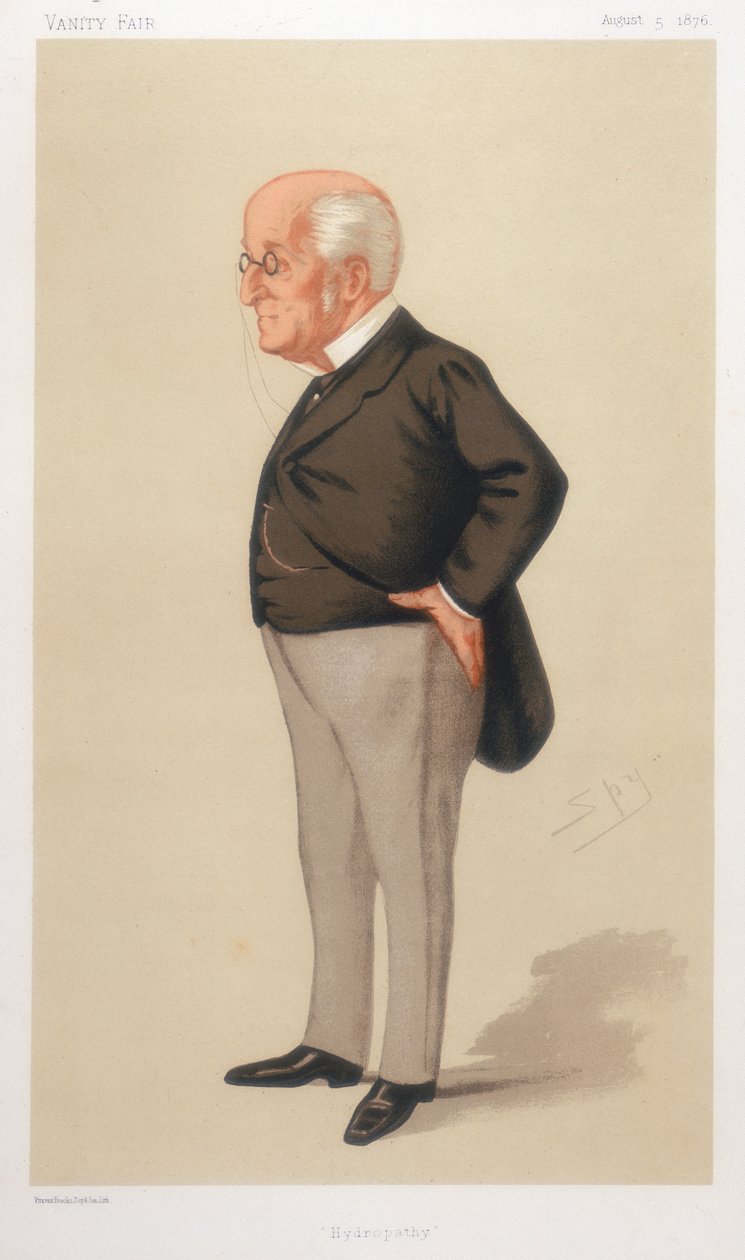 James Manby Gully, britisk læge, 1876 af Leslie Matthew Ward