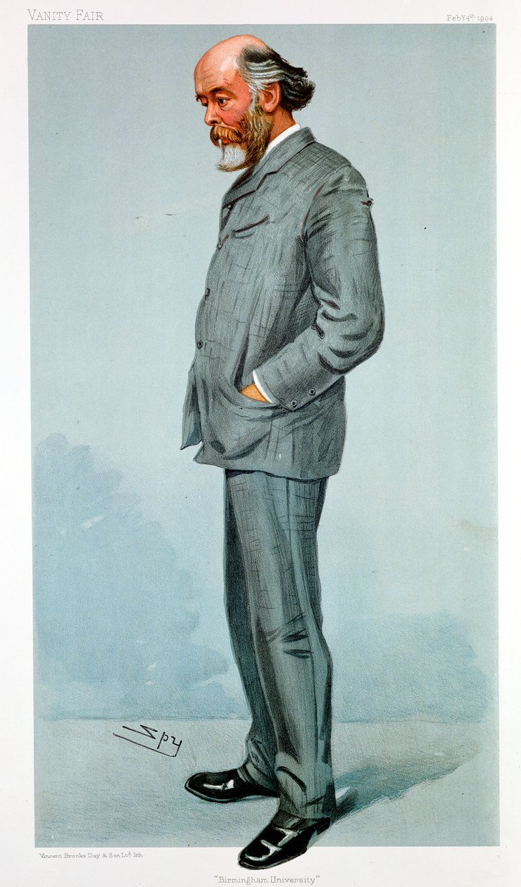 Oliver Lodge, britisk fysiker, 1904 af Leslie Matthew Ward