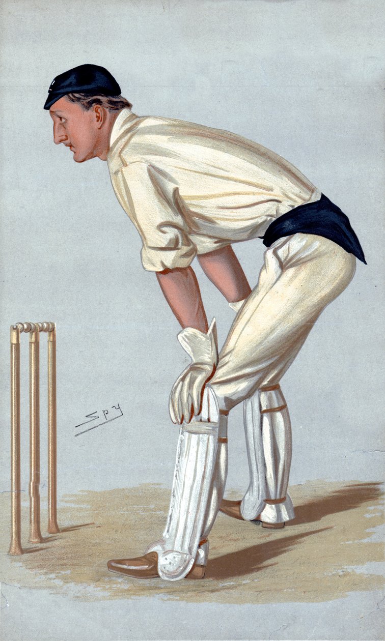 Oxford Cricket, 1889 af Leslie Matthew Ward