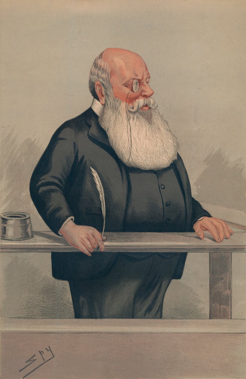 Richard Pigott, 1889. af Leslie Matthew Ward