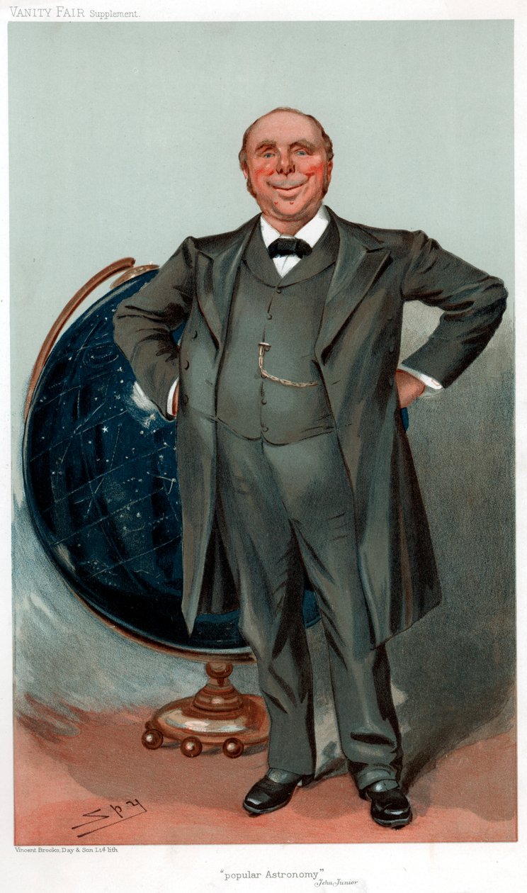 Robert Stawell Ball , britisk astronom, matematiker, foredragsholder og populariser af videnskab, 1905 af Leslie Matthew Ward