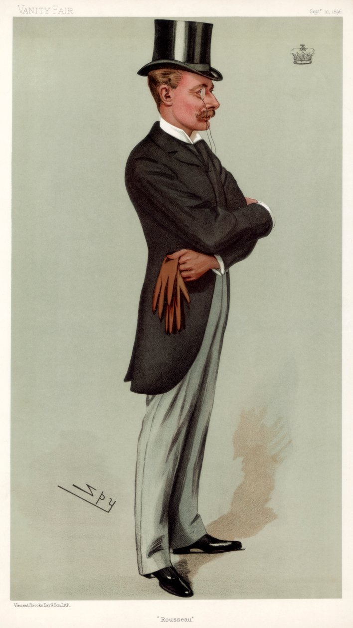 Rousseau, hertugen af Bedford, 1896. af Leslie Matthew Ward