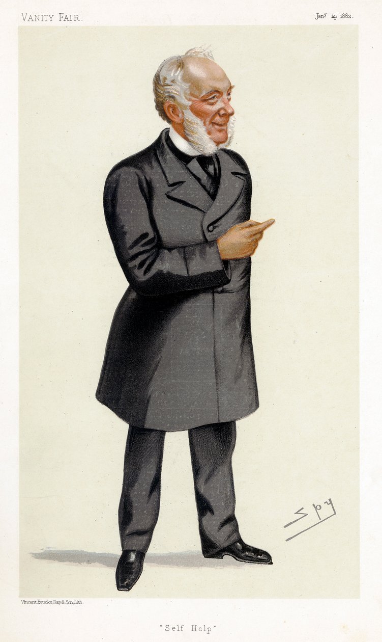 Samuel Smiles, skotsk forfatter, læge, kirurg og social reformator, 1882 af Leslie Matthew Ward