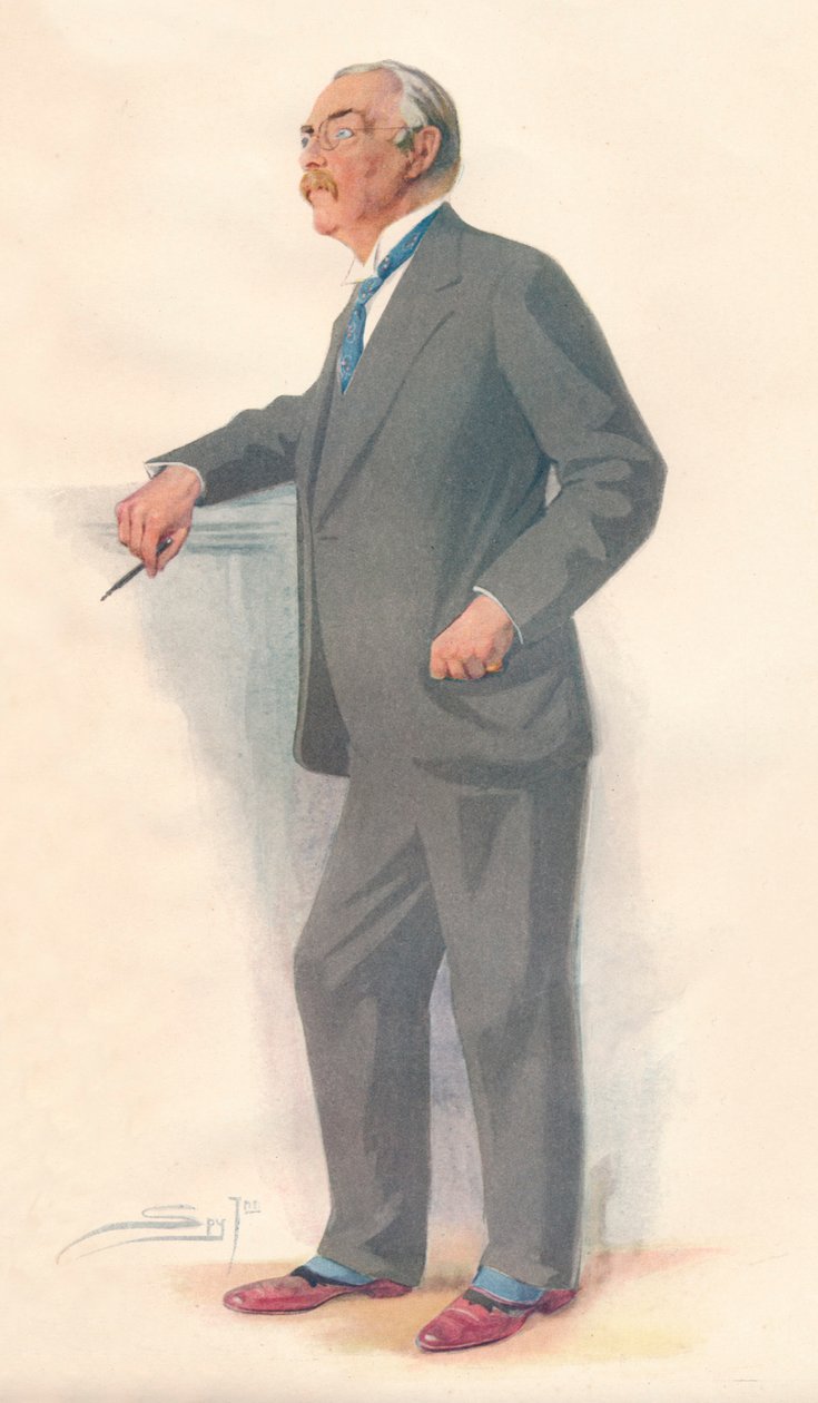 Sir Edmund Gosse, 1927 af Leslie Matthew Ward