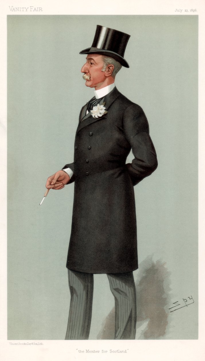 Medlemmet for Skotland, Sir Lewis McIver, skotsk politiker, 1896. af Leslie Matthew Ward
