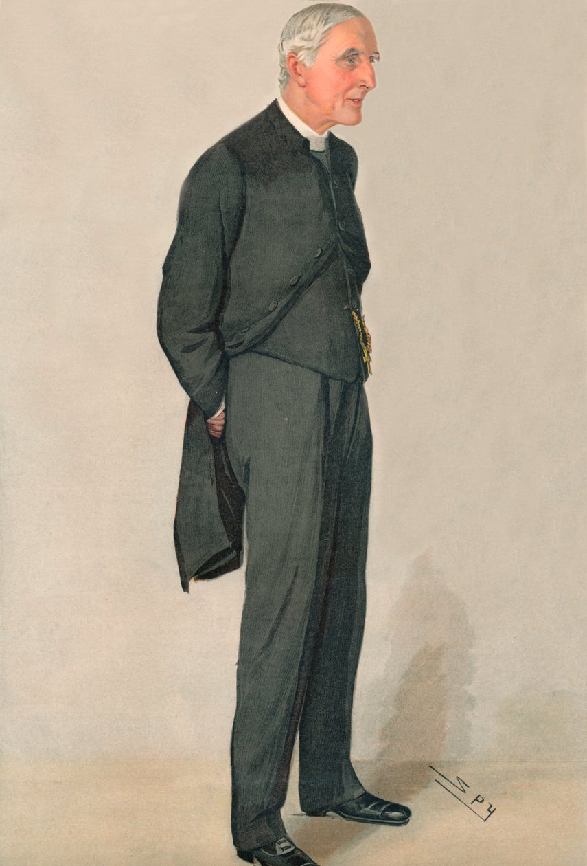 Præsten Joseph Wood, D.D. Rektor i Harrow, 1910 af Leslie Matthew Ward