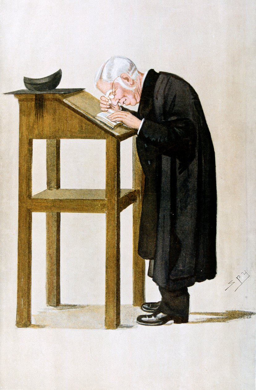 William Archibald Spooner, britisk præst og pædagog, 1898 af Leslie Matthew Ward