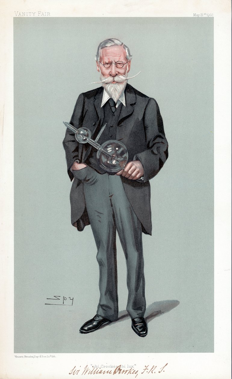 William Crookes, britisk fysiker og kemiker, 1903 af Leslie Matthew Ward
