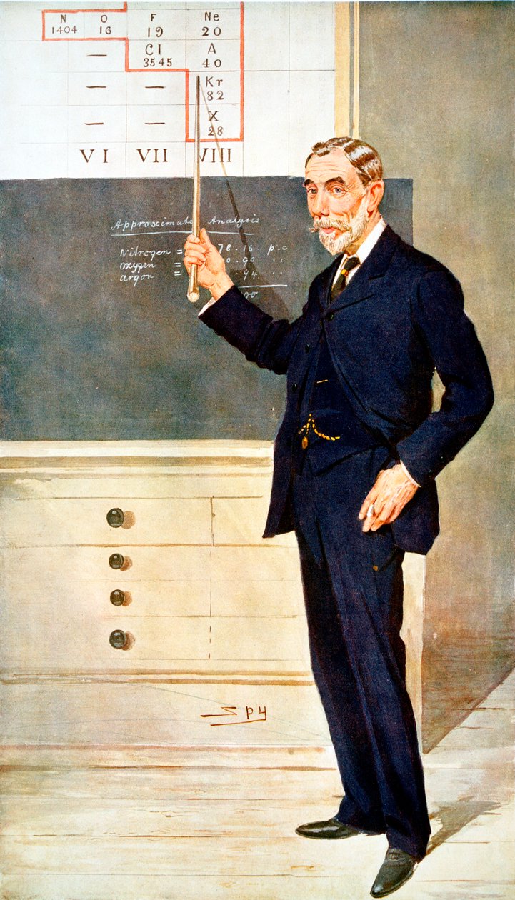 William Ramsay, skotsk kemiker, 1908 af Leslie Matthew Ward