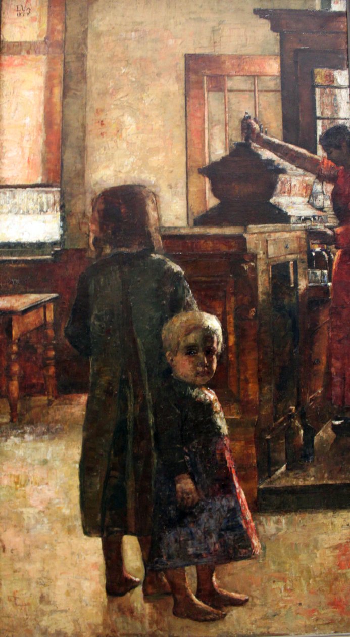 Flamsk værtshus af Lesser Ury