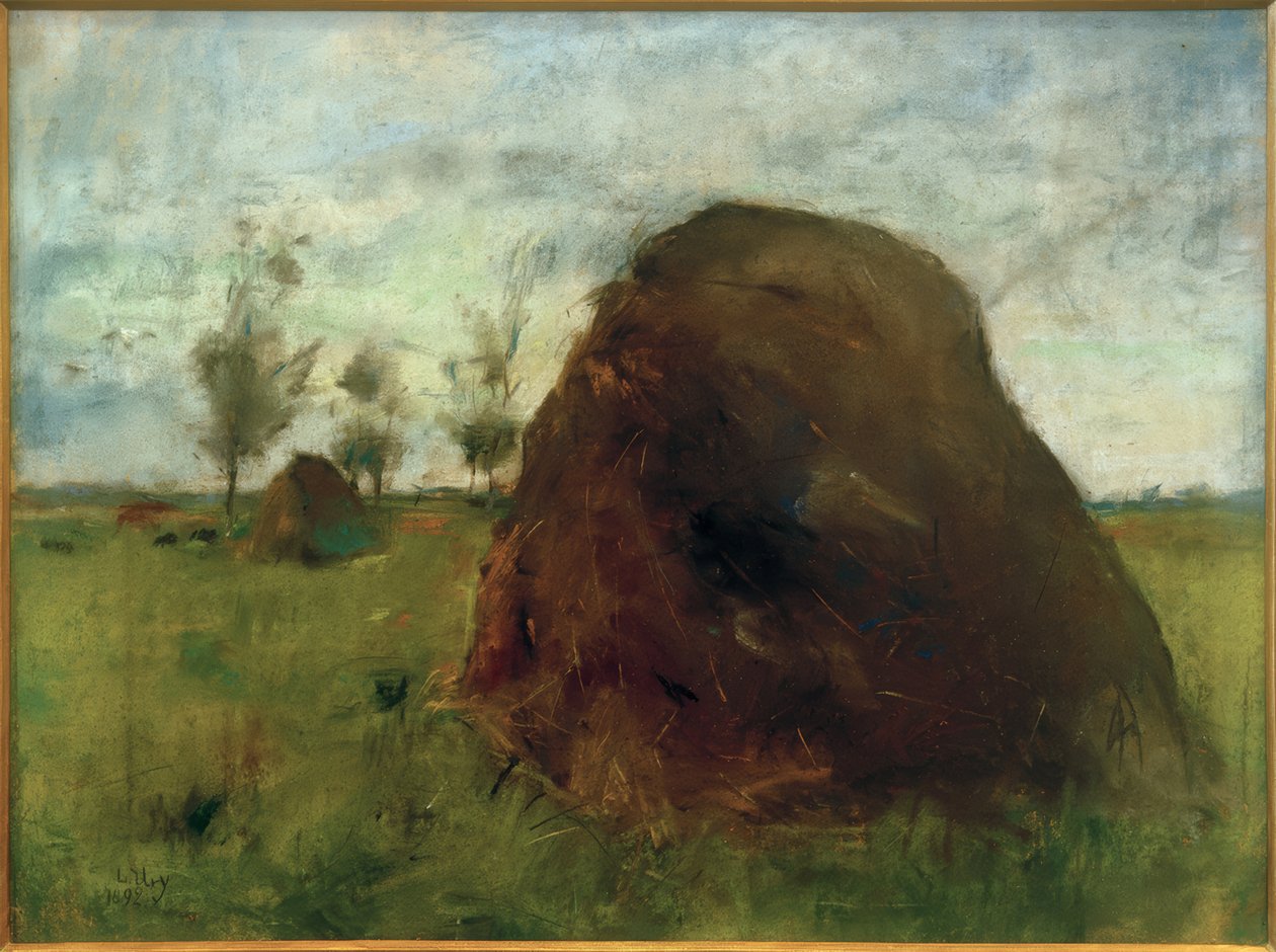 Les Meules (The Haystack / Haystack) af Lesser Ury