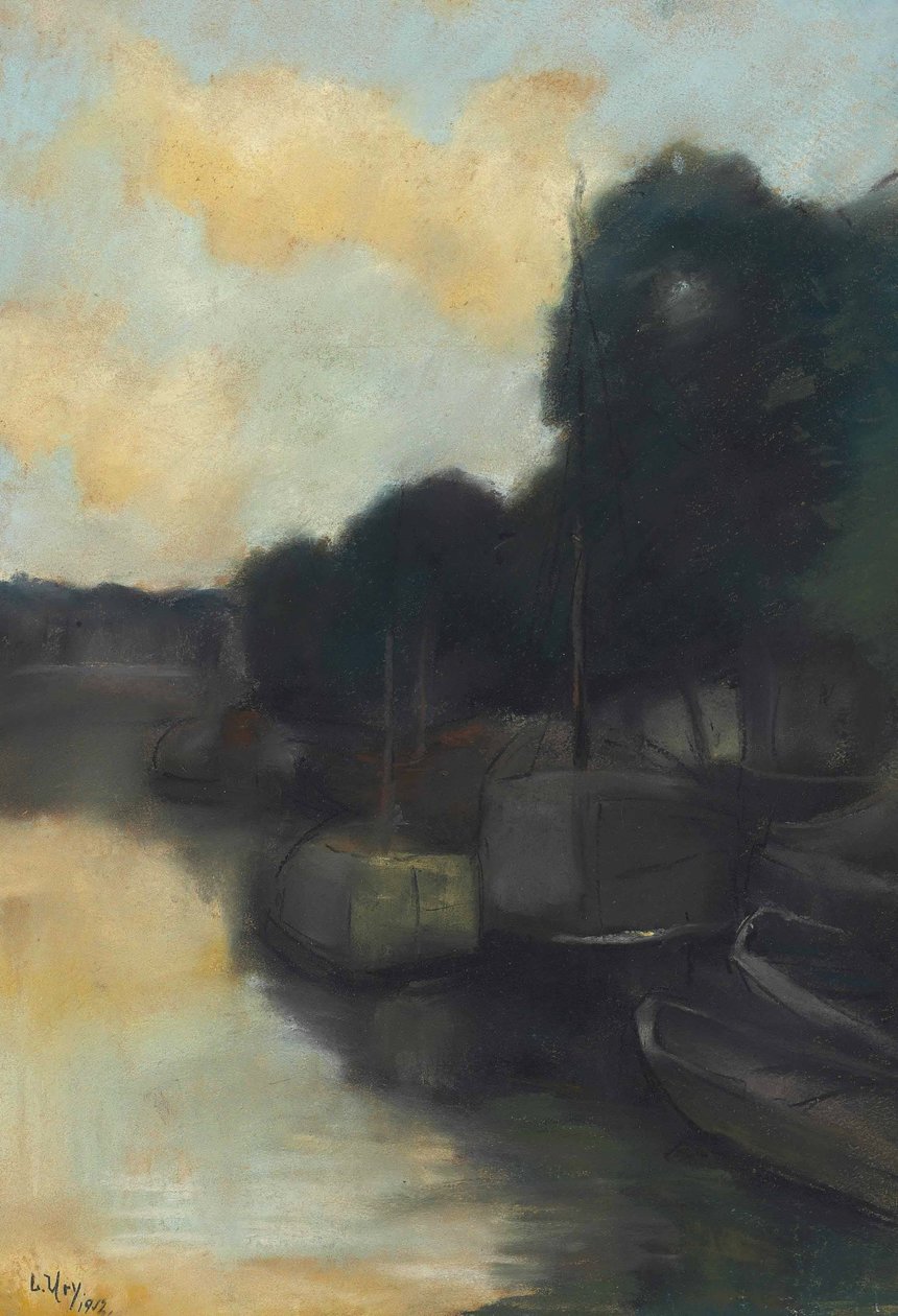 På kanalen af Lesser Ury
