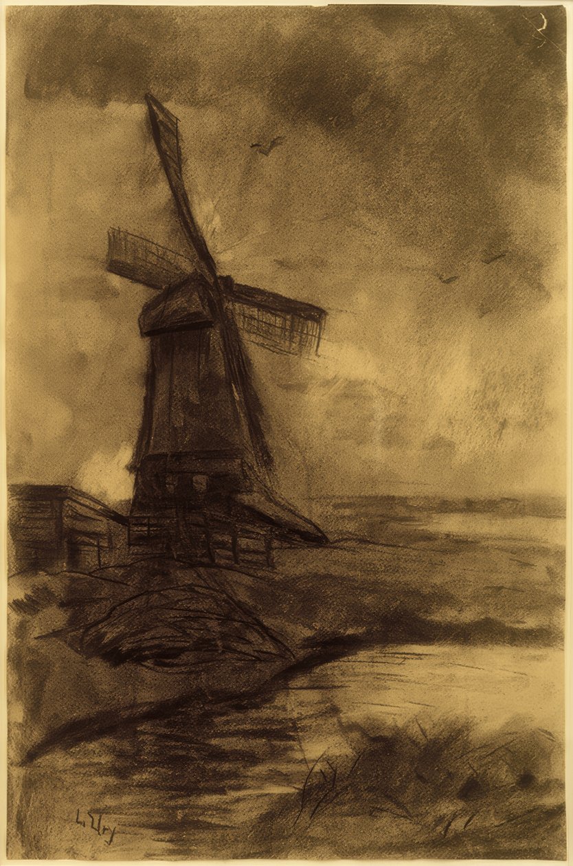 Vindmølle af Lesser Ury