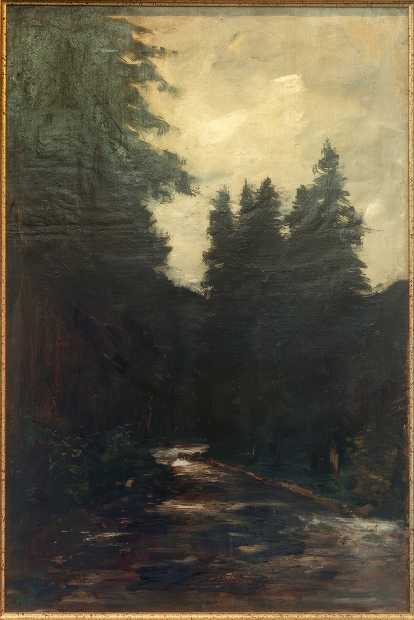 Thüringer landskab af Lesser Ury