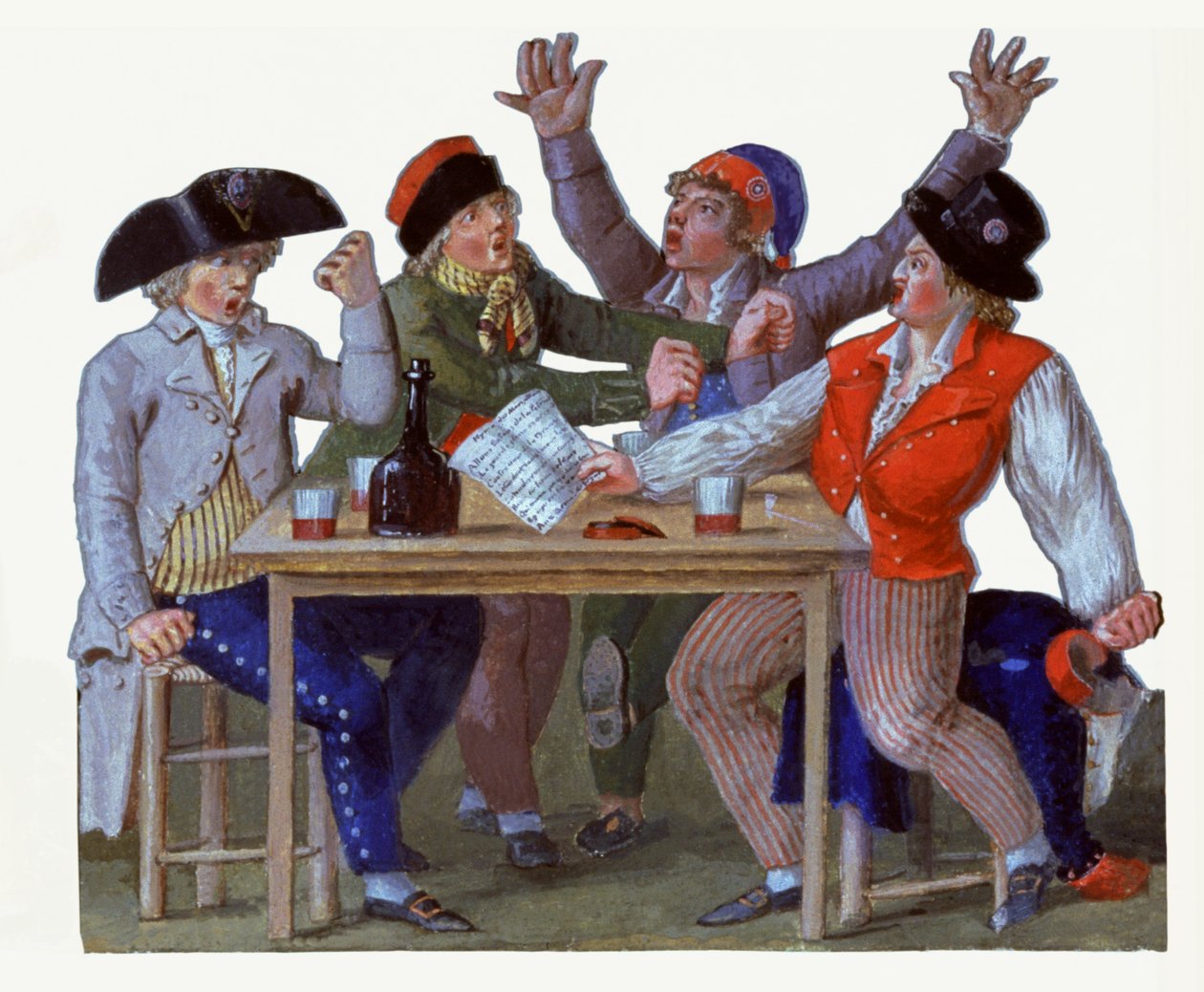 Marseilles. 1700-tallet (gouache) af Lesueur Brothers