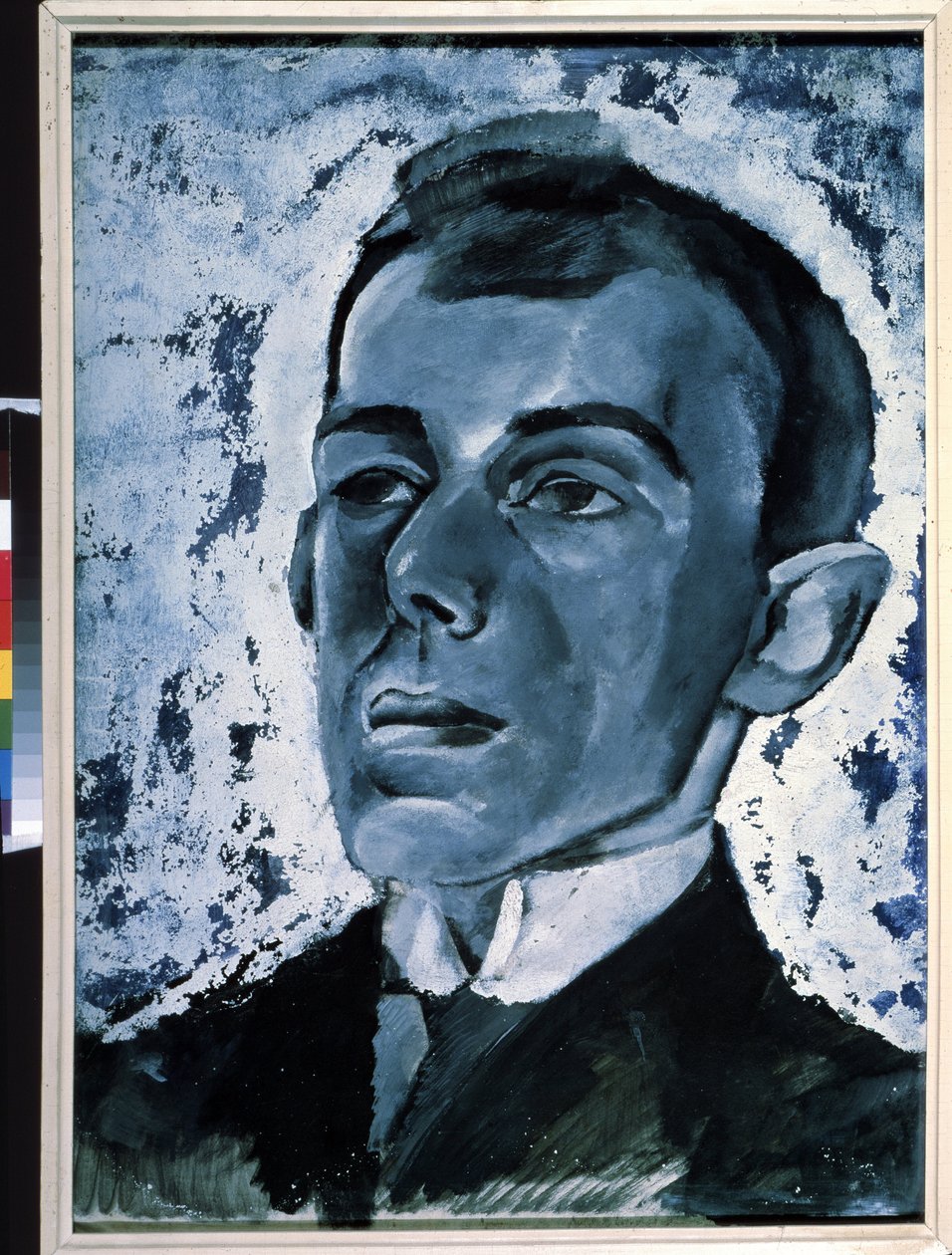 ""Portræt af digteren Ossip Mandelstam (1891-1938)"" Maleri af Lev Alexandrovich Bruni (1894-1948) Privat samling af Lev Aleksandrovitc Bruni