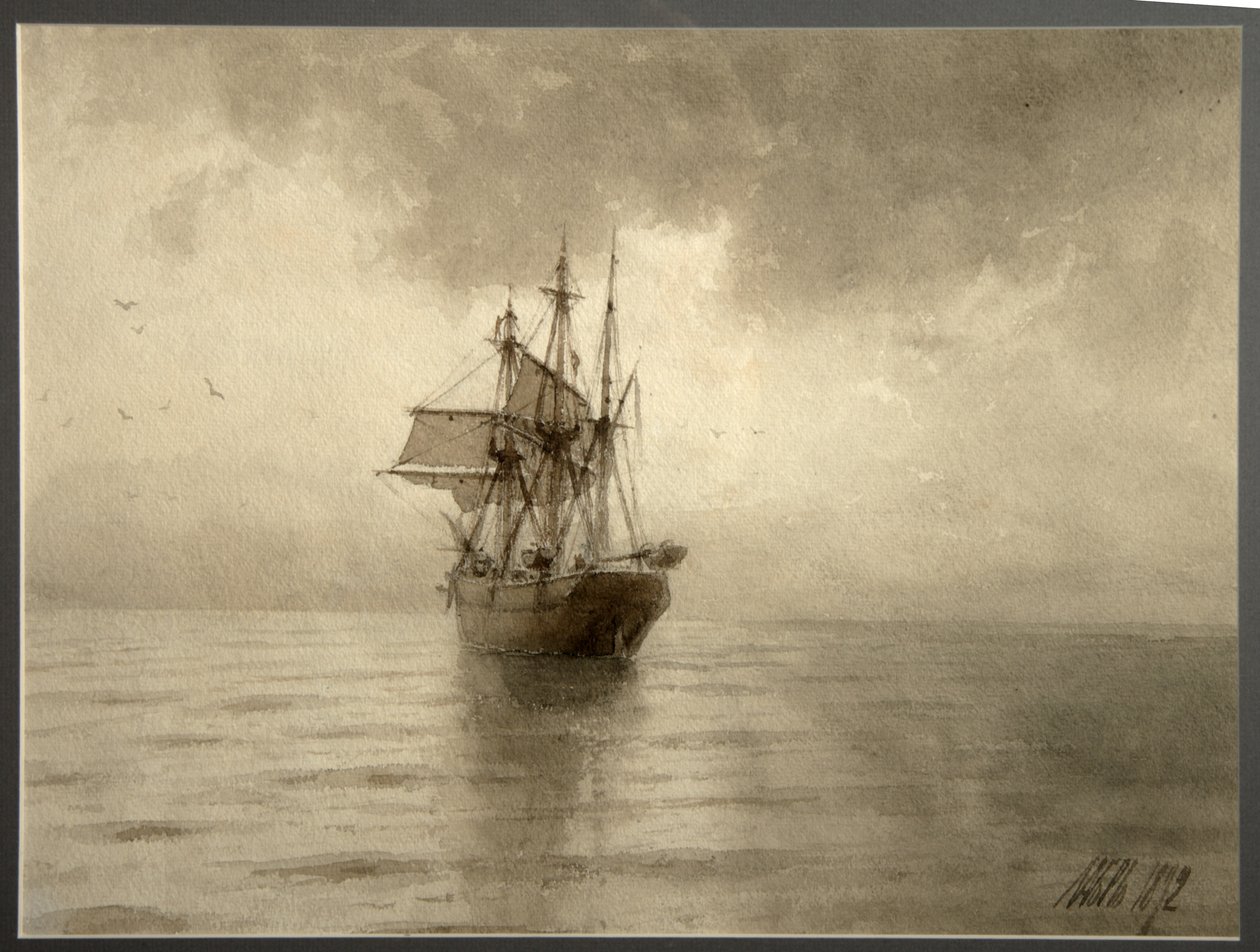 Sejlskib, 1892 af Lev Felixovich Lagorio