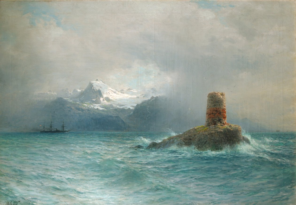 Lofotenøerne, 1895 af Lev Felixovich Lagorio