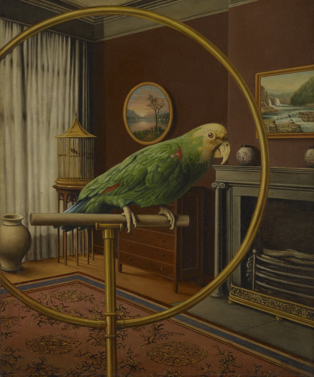 Et portræt, ca. 1885-1890 af Levi Wells Prentice
