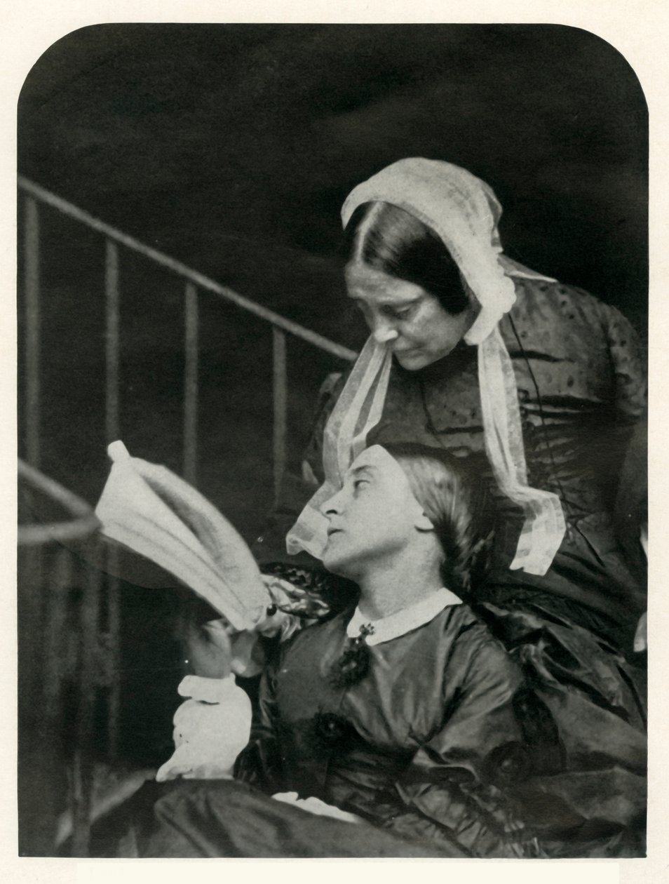 Christina Rossetti og hendes mor Frances Rossetti, 1863, 1948. af Lewis Carroll