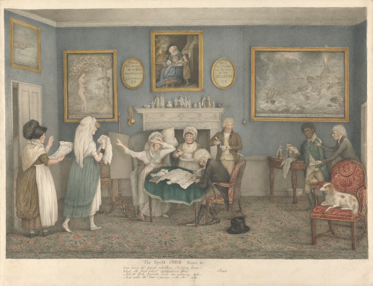 Det forkælede barn, Scene VI af Lewis Vaslet