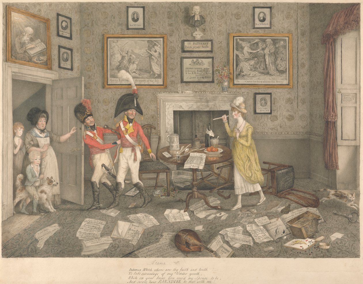 Det forkælede barn, Scene V af Lewis Vaslet