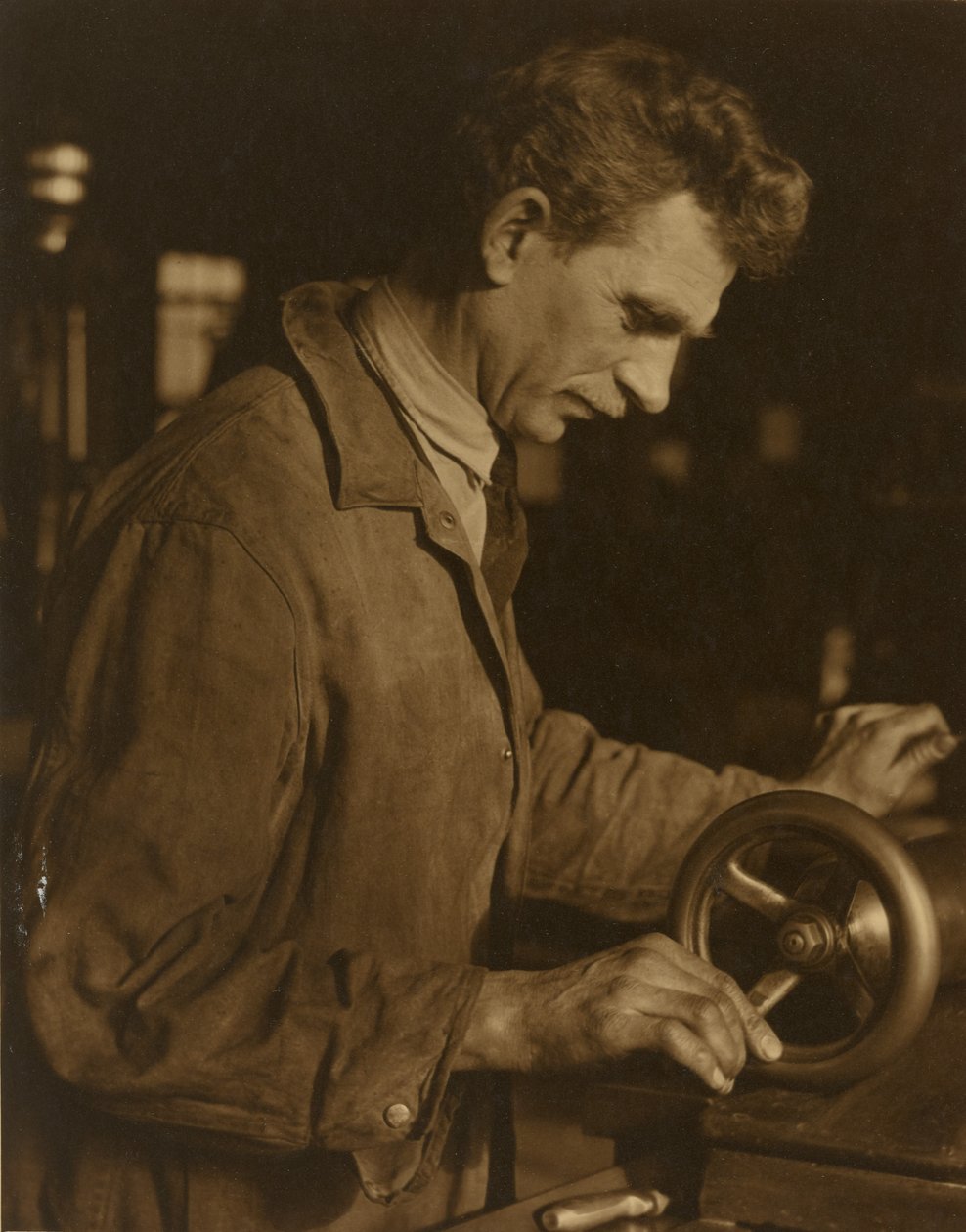 [Maskinist] af Lewis W. Hine