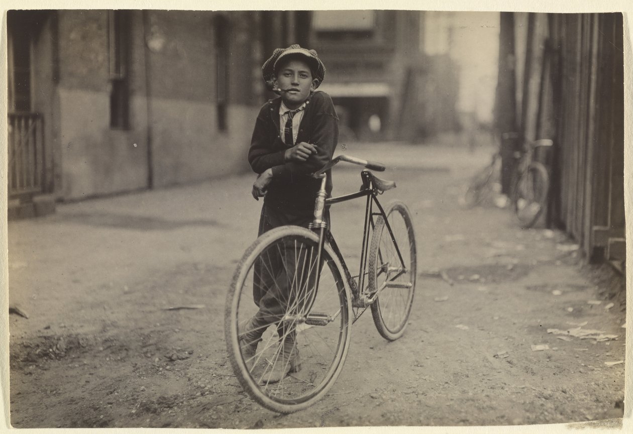 [Buddreng for Mackay Telegraph Company, Waco, Texas]. af Lewis W. Hine
