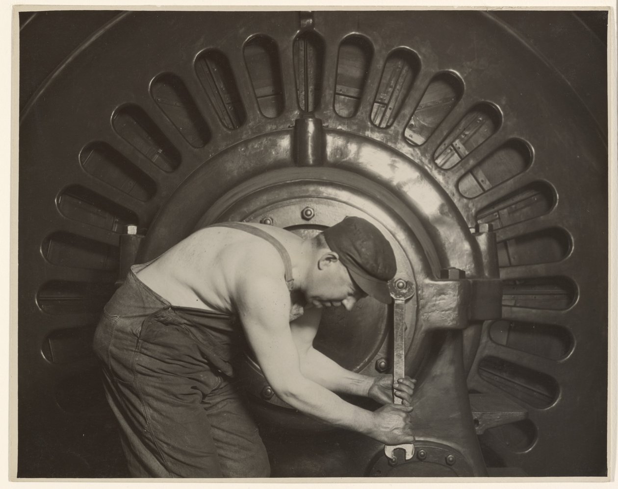 Power House-mekaniker. af Lewis W. Hine
