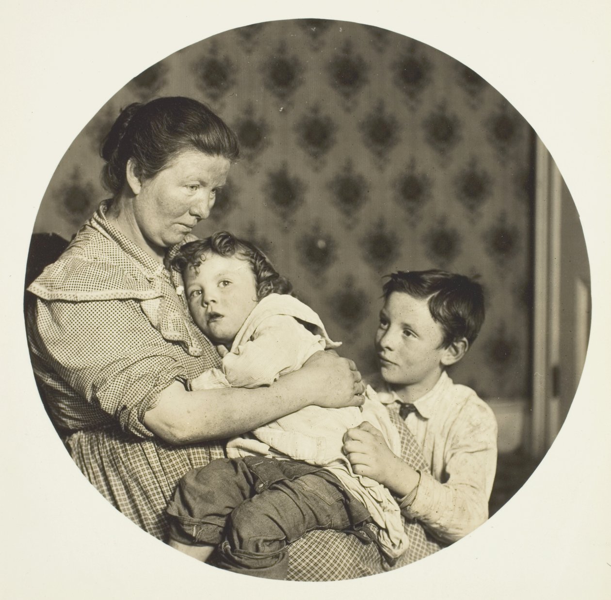 En madonna fra lejekasernerne af Lewis Wickes Hine