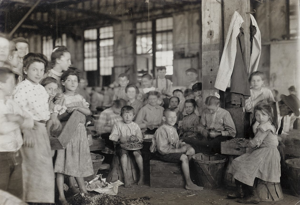 Baltimore, Maryland, juli 1909 af Lewis Wickes Hine