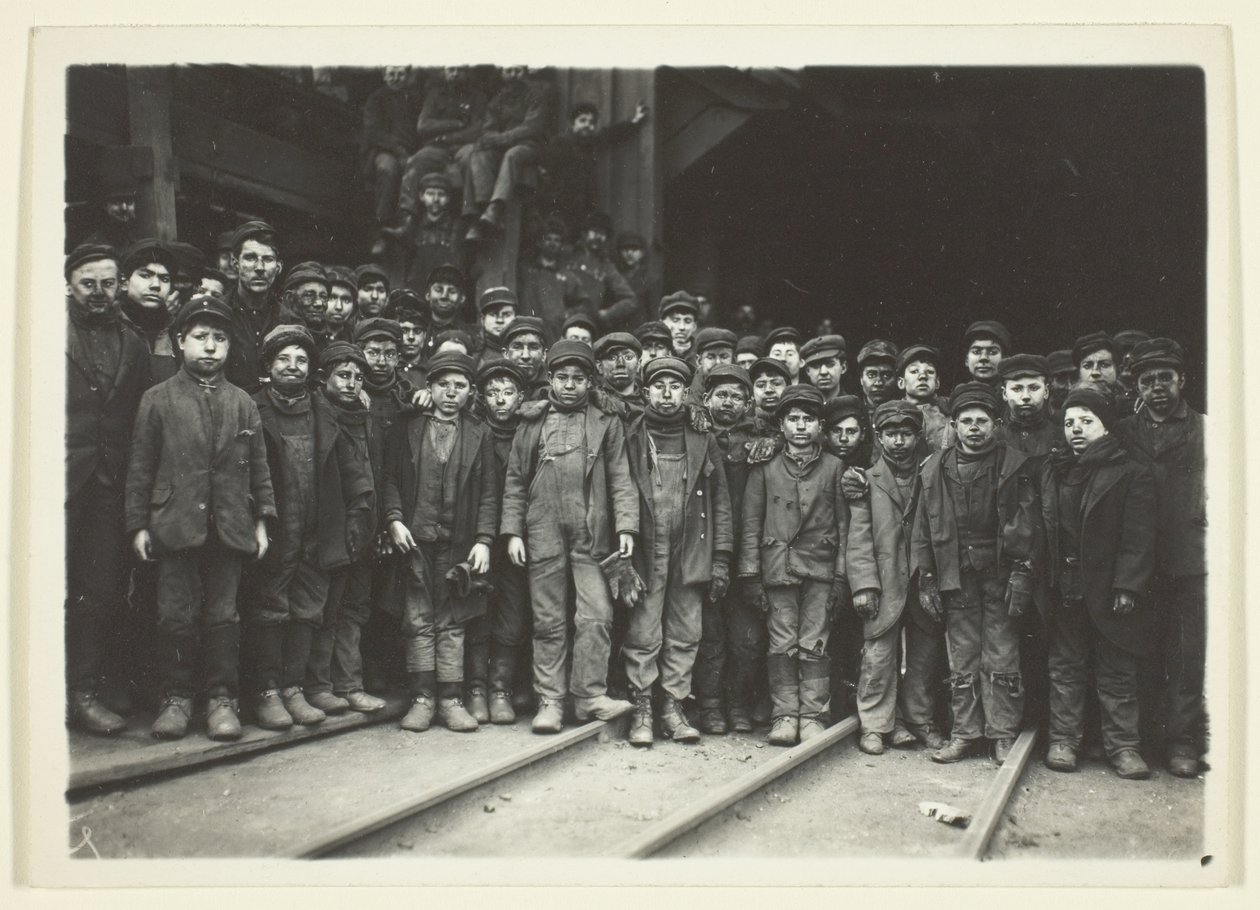 Breaker Boys af Lewis Wickes Hine