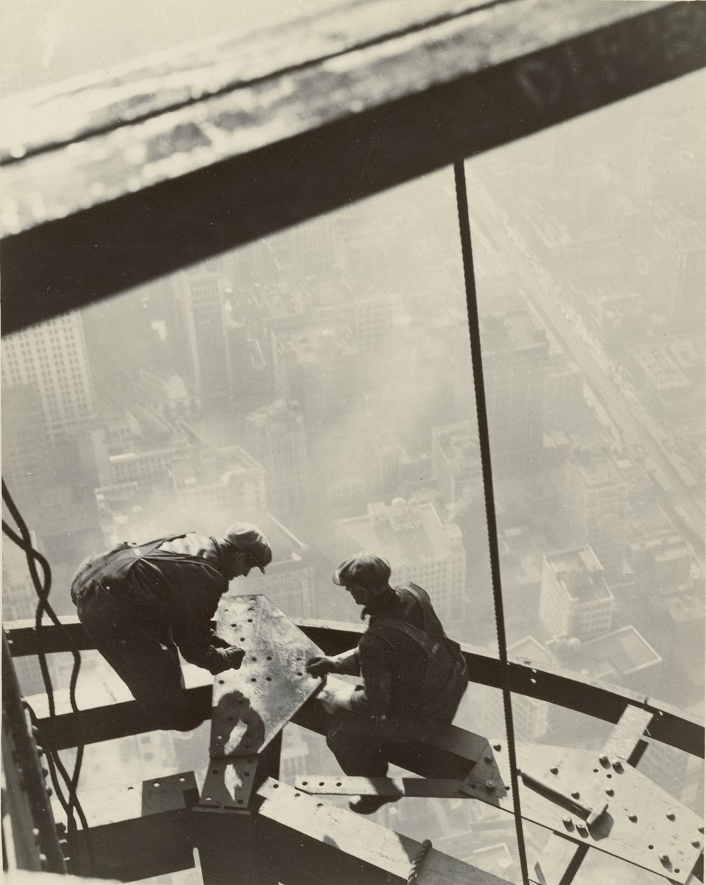 Empire State Building, New York, 1931 af Lewis Wickes Hine