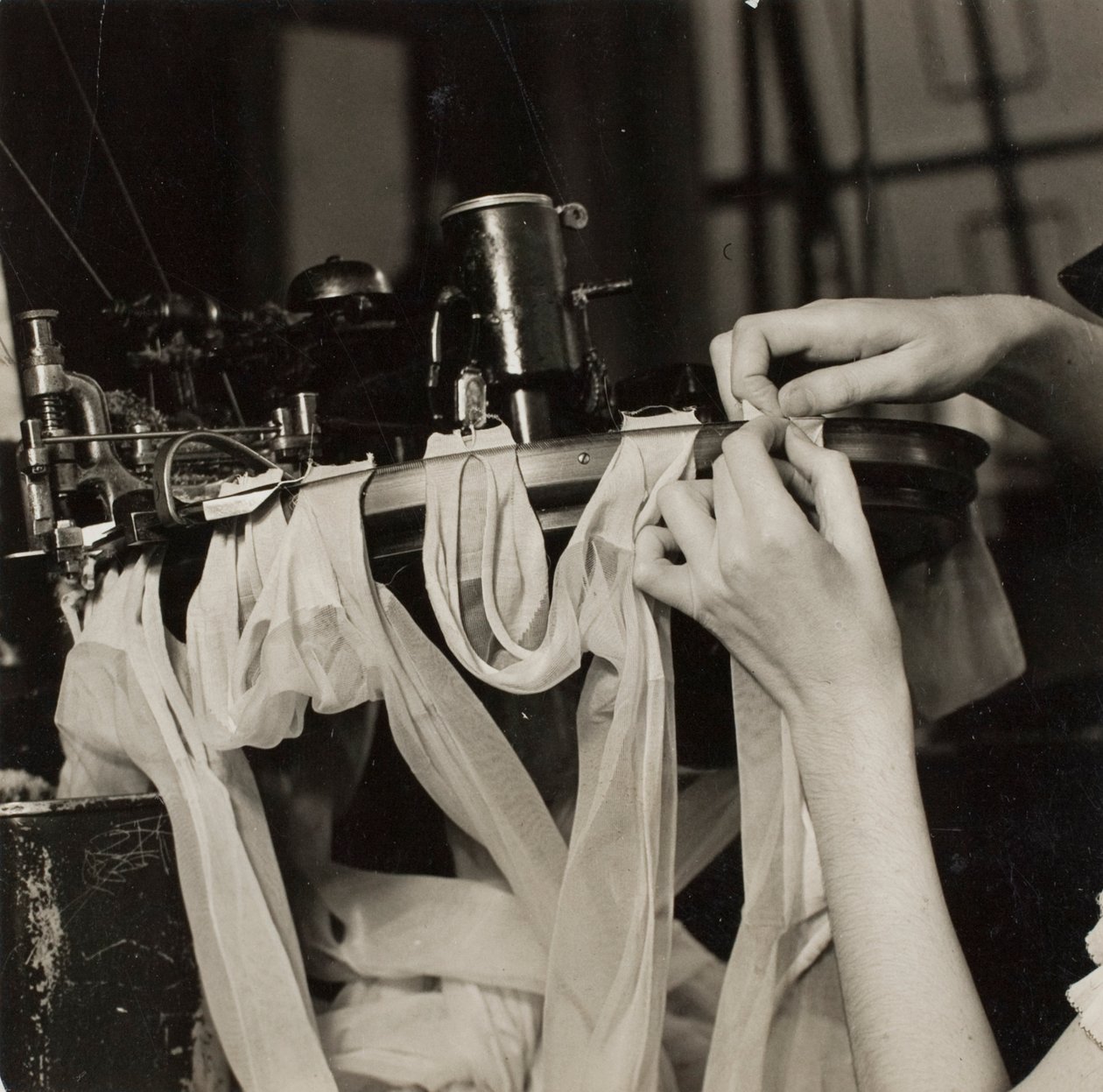 Strømpearbejder af Lewis Wickes Hine