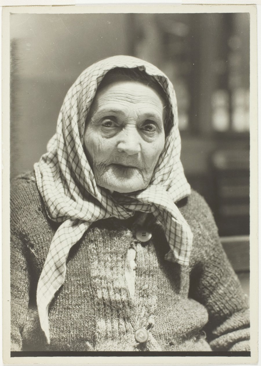 Jødisk bedstemor, Ellis Island af Lewis Wickes Hine