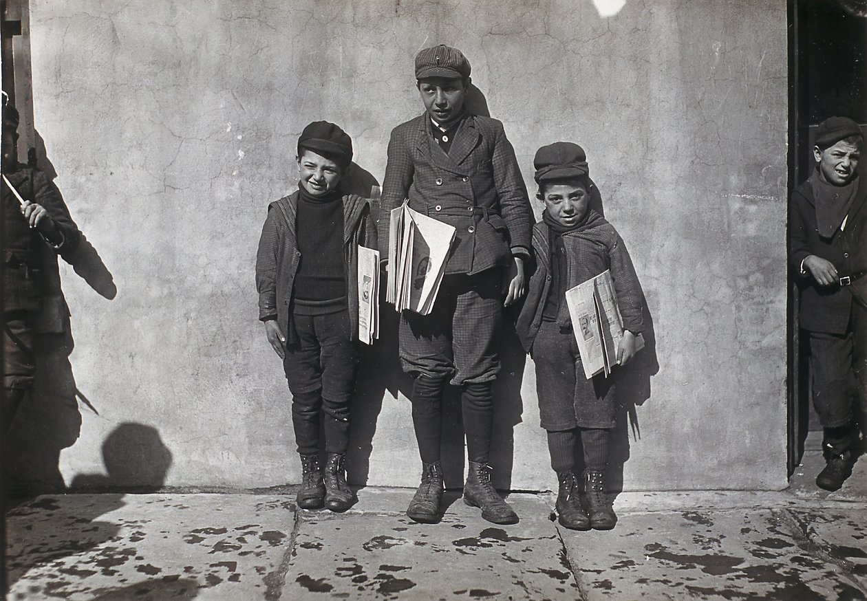 John Pento, Hartford, Connecticut, marts 1909 af Lewis Wickes Hine