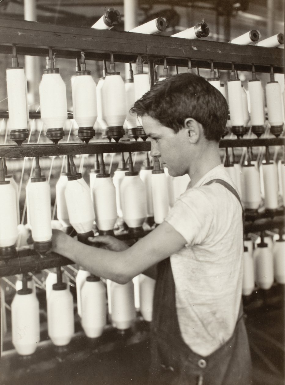 King Philip - Mulespinderi af Lewis Wickes Hine
