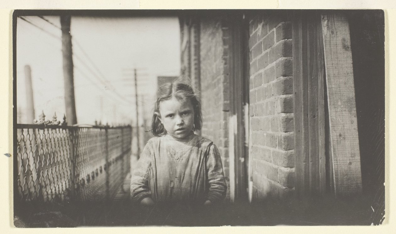 Lilie Stainers, 7 år gammel. Atlanta, Georgia af Lewis Wickes Hine