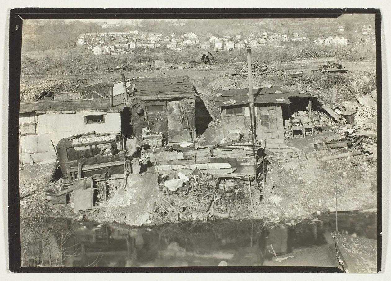 Boligkvarter i "Out-Of-Works" i Patterson, New Jersey af Lewis Wickes Hine